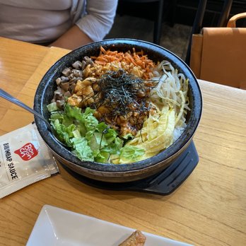 Bonchon Uptown - Bibimpap with spicy chicken - Korean Near Me - Minneapolis, Minnesota