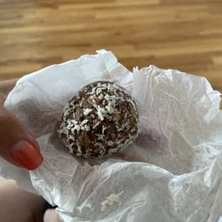 Chocolate coconut ball