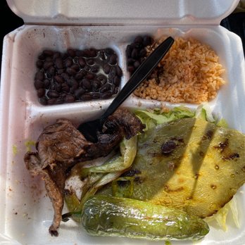 Cemitas Poblanas El Sapito - 15$ for carne asada plate - Mexican Near Me - Los Angeles, California