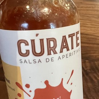 Events by Cúrate - House made vinegar hot sauce -- tasty! - Spanish Near Me - Asheville, North Carolina
