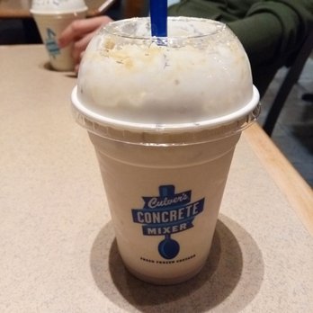 Culver's - Salted Caramel & Cookie Dough Concrete was most excellent. Needed a bit more cookie dough... - Fast Food Near Me - Glendale, Arizona Culver's - Salted Caramel & Cookie Dough Concrete was most excellent. Needed a bit more cookie dough... - Fast Food Near Me - Glendale, Arizona