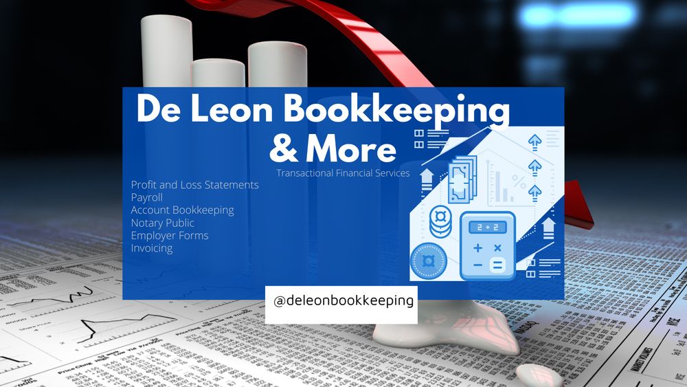 DE LEON BOOKKEEPING & MORE Updated August 2024 Request Consultation