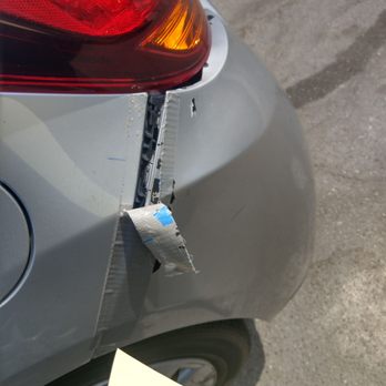 Nick's Body Shop - before repair:folling rear bumper - Auto Repair Near Me - Los Angeles, California Nick's Body Shop - before repair:folling rear bumper - Auto Repair Near Me - Los Angeles, California