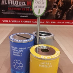 Reciclaje Mall Plaza Tobalaba - Reciclaje en Mall Tobalaba, generando conciencia en la comuna de Puente Alto.