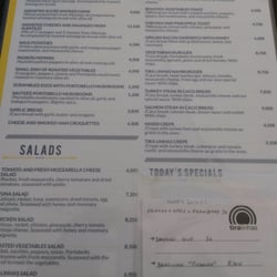 tiralinhas - Menu