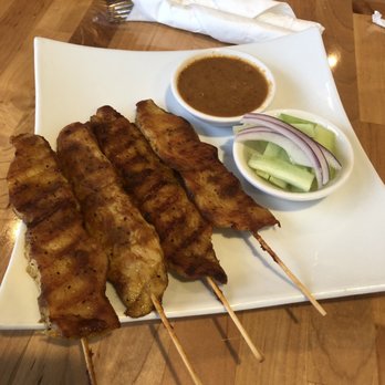 Mint Thai Kitchen - Chicken Satay - Thai Near Me - Houston, Texas Mint Thai Kitchen - Chicken Satay - Thai Near Me - Houston, Texas