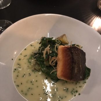 AnnaLena - steelhead trout, leeks, braised fennel, swiss chard, pickled shallot beurre blanc - Canadian (New) Near Me - Vancouver, British Columbia