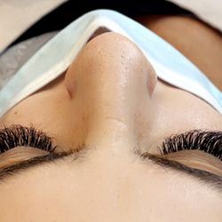 Volume lashes on Fleek!!!   WOW so beautiful! 
My client has amazing natural lashes but she needed volume to enhance them!!