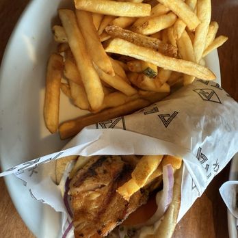Petra Greek - Chicken Souvlaki Pita with Fries - Greek Near Me - Folsom, California Petra Greek - Chicken Souvlaki Pita with Fries - Greek Near Me - Folsom, California