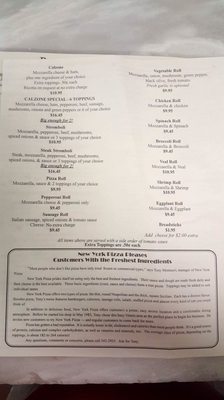 Menu photo 6 New York Pizza Vinton, VA