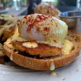 Keenan's at the Pier - Eggs Benedict with crab cakes - Seafood Near Me - Bellingham, Washington Keenan's at the Pier - Eggs Benedict with crab cakes - Seafood Near Me - Bellingham, Washington