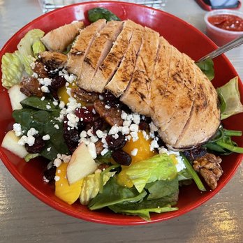 Naples Flatbread Kitchen & Bar - Small Captiva Salad.  Goat cheese was melt in your mouth creamy. - Pizza Near Me - Estero, Florida