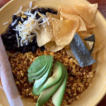 The Grain Cafe - Huevos Con Chorizo - Vegan Near Me - Long Beach, California