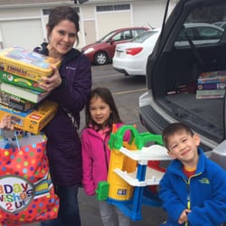 Hope Center - Our kids donating toys