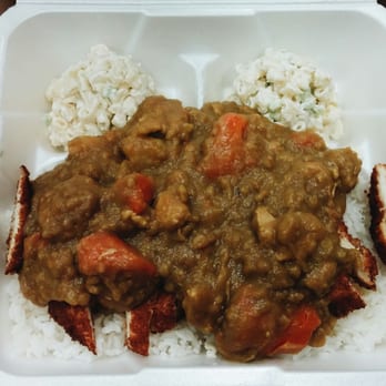 B-Man's Teriyaki - Chicken katsu curry with double macs salad - Burgers Near Me - Pasadena, California