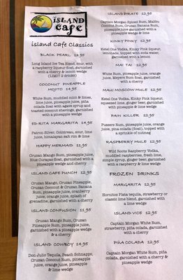 Menu photo 5 Island Cafe Portland, OR