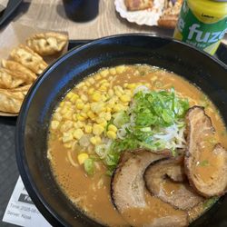 Menbow Ramen Bar - Meal For 1 ($19.95): decent value!  This is the "classic miso ramen" with gyoza option - yum!