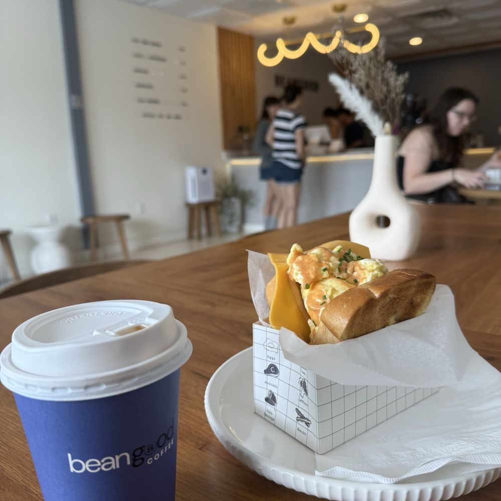 Beangood Coffee - Egg drop sandwich - Coffee & Tea Near Me - Pinellas Park, Florida