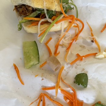 BAMBU - A legit bandaid came out of this sandwich. We thought it was chicken until we picked it up... - Bubble Tea Near Me - Stony Brook, New York