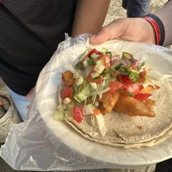 Tacos Gaby - Shrimp taco
