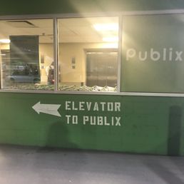 Entrance to elevator