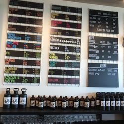 Zipline Beer Lounge - The menu