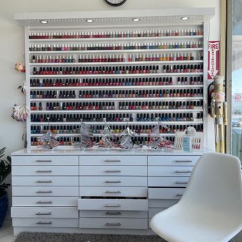 Mosaic Nail Spa - Nail wall - Waxing Near Me - Falls Church, Virginia