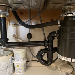 Kitchen drain after replacements Kitchen drain after replacements