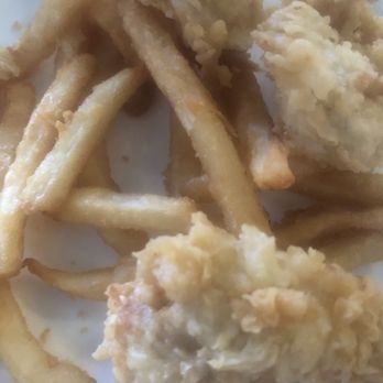 Nury's On Main - Kid's chicken strips with ff - Seafood Near Me - Fredericksburg, Texas Nury's On Main - Kid's chicken strips with ff - Seafood Near Me - Fredericksburg, Texas