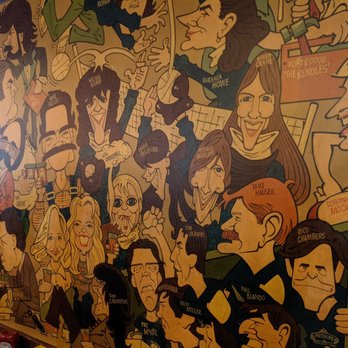 Arthur's - Part of the full wall mural. - Burgers Near Me - Cincinnati, Ohio