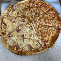 Giovanni's Roast Beef & Pizza - Half Hawaiian, half cheese