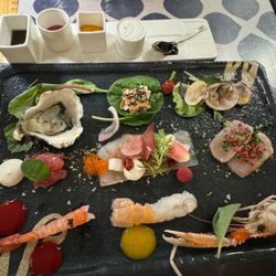 Miky - Fresh raw seafood. I could've just had this as my main dish, so good!