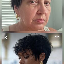 Zooo Hair & Nail Design - The cut I received vs what I asked for.
