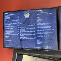 Thai Dynamite - Menu
