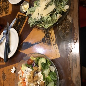 The Spudder Restaurant - Caesar was really yummy and home made blue cheese dressing - Steakhouses Near Me - Tulsa, Oklahoma