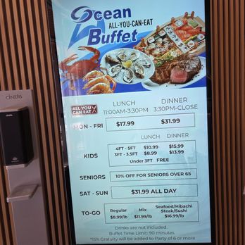Ocean Buffet - Pricing - Buffets Near Me - Orlando, Florida Ocean Buffet - Pricing - Buffets Near Me - Orlando, Florida