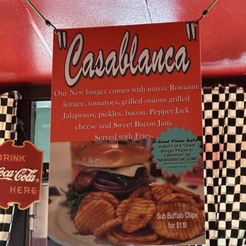 Good Times Cafe - Interior ad - American Near Me - Visalia, California