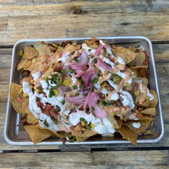 Cold Harbor Brewing - Loaded Nachos - Breweries Near Me - Westborough, Massachusetts