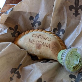 Empanola - Chorizo empanada - Empanadas Near Me - New Orleans, Louisiana Empanola - Chorizo empanada - Empanadas Near Me - New Orleans, Louisiana