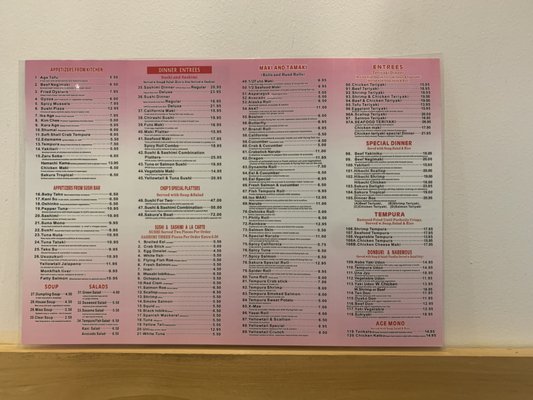 Menu photo 4 Sakura Sushi Hillsborough, NJ