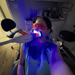 Beach Cities Dentistry - Teeth whitening. Basically the same as a home kit. Better of seeing a dentist that uses Zoom for actual results.