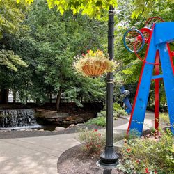 Market Square - Neighboring Charles Krutch Sculpture Park