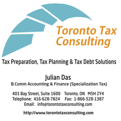 Toronto Tax Consulting - Tax Preparation, Tax Advice & Planning, Tax Debt Solutions, Tax Training, Accounting & Book Keeping