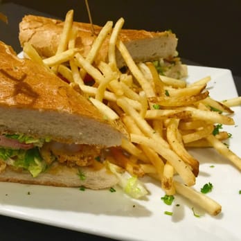 Mango Mangeaux - Shrimp Po-Boy w/fries. - New American Near Me - Hampton, Virginia Mango Mangeaux - Shrimp Po-Boy w/fries. - New American Near Me - Hampton, Virginia