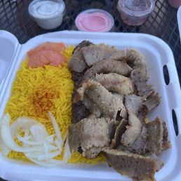 Gyro meat, kebab Gyro meat, kebab