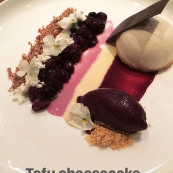 Morimoto Napa - The amazing tofu cheesecake! You need to try it, don't let the tofu part bother you - Japanese Near Me - Napa, California