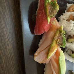 Part of the sushi combo...I ate the rest. DELICIOUS