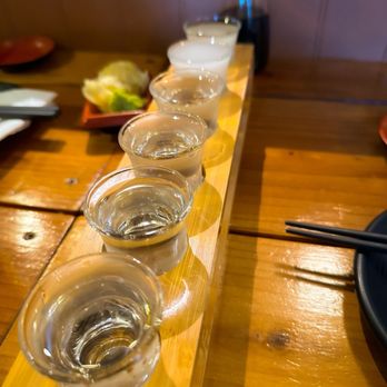 Mujiri - Sake Flight - Japanese Near Me - Oakland, California