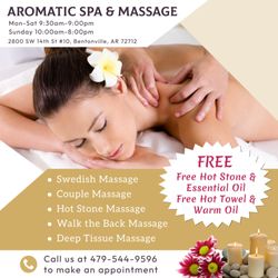 Aromatic Spa & Massage - Come and try our services