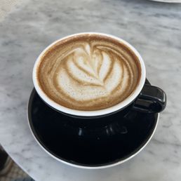 Honey Halva Latte with oatmilk Honey Halva Latte with oatmilk